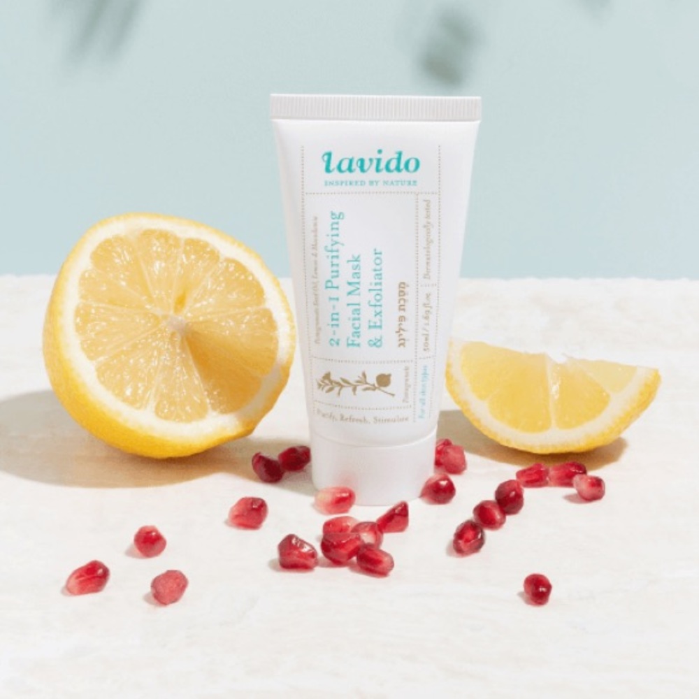 🌺Lavido 2-in-1 Purifying Face Mask & Exfoliator